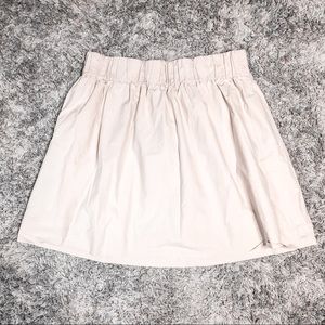 J Crew A Line Khaki Skirt